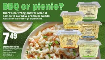 Loblaws Premium salads, 850-908 g offer