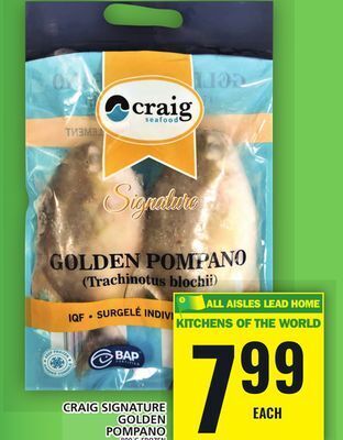 Food Basics Craig signature golden pompano offer