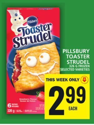Food Basics Pillsbury toaster strudel offer