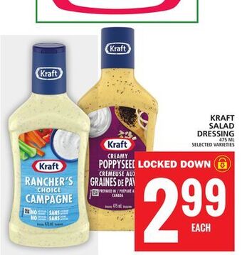 Food Basics Kraft salad dressing offer