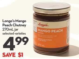 Longo's Longo's mango peach chutney offer