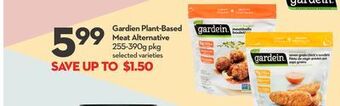 Longo's Gardien plant-based meat alternative offer