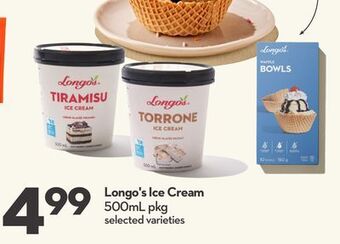 Longo's Longo's ice cream offer