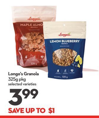 Longo's Longo's granola offer
