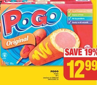 No Frills Pogo, 20's offer