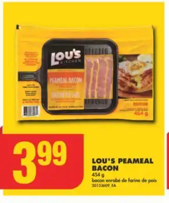 No Frills Lou's peameal bacon, 454 g offer