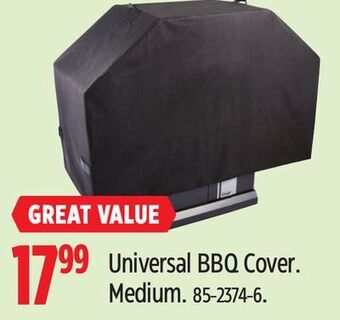 Canadian Tire Universal bbq cover offer