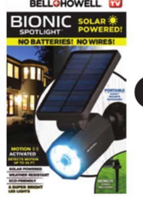 Canadian Tire As seen on tv bionic security spotlight offer