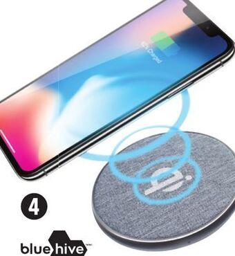 Canadian Tire Bluehive fabric wireless charging pad offer