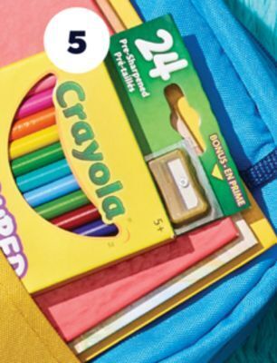 Real Canadian Superstore Crayola coloured pencils, 24's offer