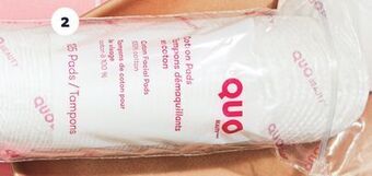 Real Canadian Superstore Quo beauty cotton pads 125's offer