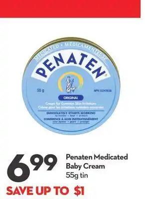 Longo's Penaten medicated baby cream offer