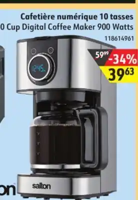 Sushi Shop 10 cup digital coffee maker offer