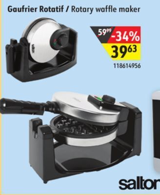 Sushi Shop Salton rotary waffle maker offer