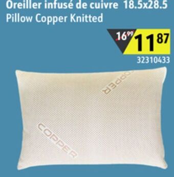 Sushi Shop Pillow copper knitted offer