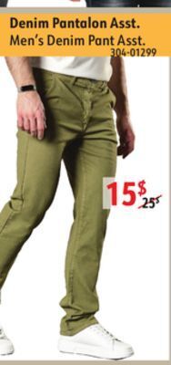 Sushi Shop Men's denim pant asst offer