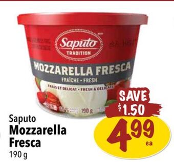 Farm Boy Saputo mozzarella fresca offer