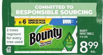 Metro Bounty paper towels offer
