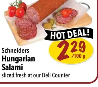 Farm Boy Schneiders hungarian salami offer
