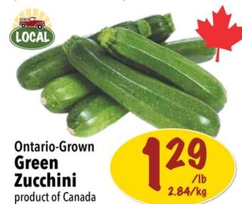 Farm Boy Green zucchini offer