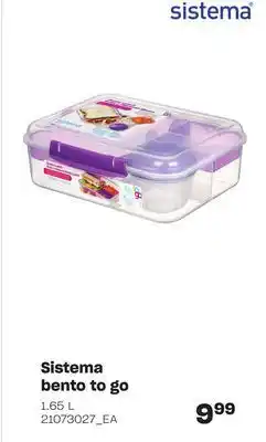 Loblaws Sistema bento to go, 1.65 l offer