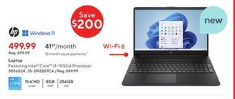 Staples Hp laptop offer