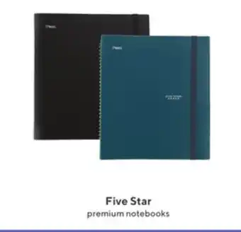 Staples Five star premium notebooks offer