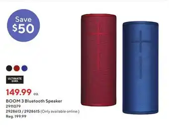 Staples Boom 3 bluetooth speaker offer