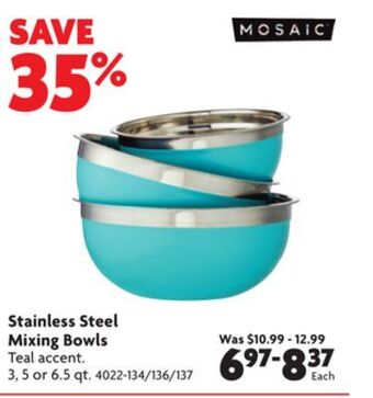 Home Hardware Stainless steel mixing bowls offer