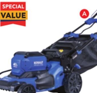 RONA Kobalt lawn mower self-propelled offer
