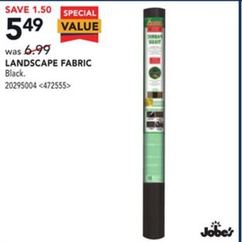 RONA Jobes landscape fabric offer