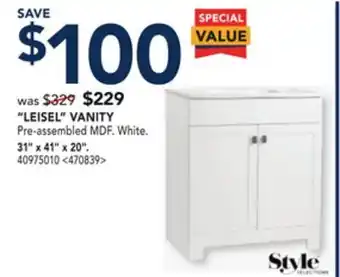 RONA Style leisel vanity 31 x 41 20 offer
