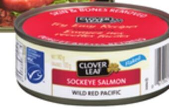 Giant Tiger Clover leaf canned salmon offer
