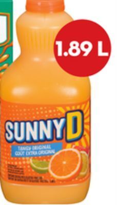 Giant Tiger Sunny d drink offer
