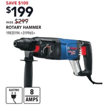 RONA Bosch rotary hammer offer
