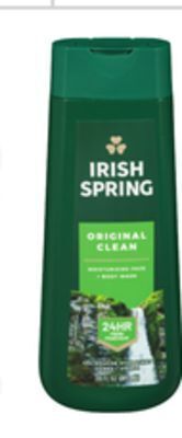 Giant Tiger Irish spring bodywash offer