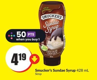 FreshCo Smucker's sundae syrup 428 ml offer