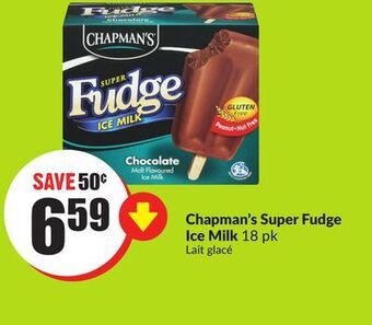FreshCo Chapman's super fudge ice milk 18 pk offer