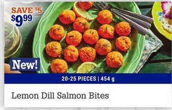 M & M Food Market Lemon dill salmon bites offer