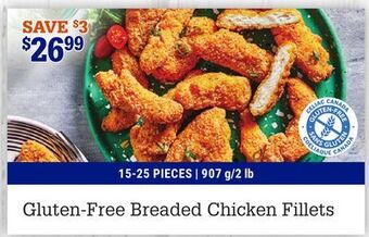 M & M Food Market Breaded chicken fillets offer
