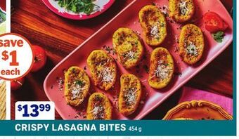 M & M Food Market Crispy lasagna bites offer