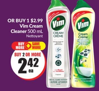Chalo FreshCo Vim cream cleaner 500 ml offer