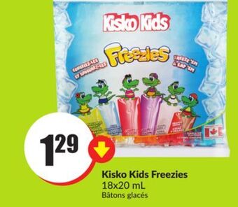 Chalo FreshCo Kisko kids freezies 18x20 ml offer