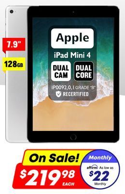 Factory Direct Apple 7.9 ipad mini 4 offer