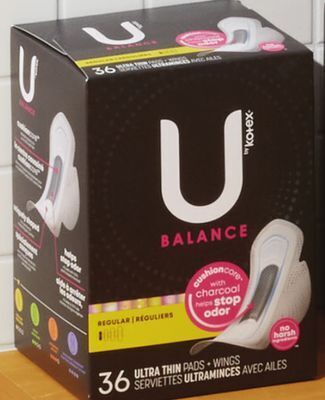 Walmart U by kotex 2x premium pads, tampons or liners offer