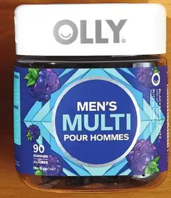 Walmart Olly men's multi vitamins offer