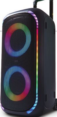 Walmart Onn. bluetooth wireless party speaker with multicolour led lighting offer
