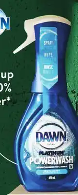 Walmart Dawn platinum powerwash dish spray offer
