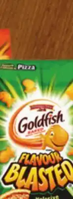 Walmart Goldfish mega flavour blasted xplosive pizza offer