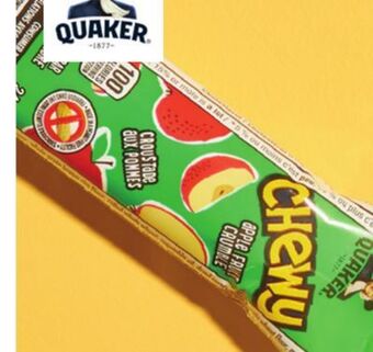 Walmart Quaker chewy or dipps bars offer